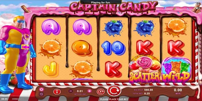 Teknik-Bermain-Slot-Captain-Candy